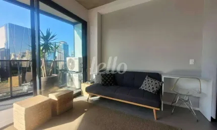 Apartamento com 1 quarto para alugar na Rua Chilon, --, Vila Olímpia, São Paulo, 45 m2 por R$ 8.500