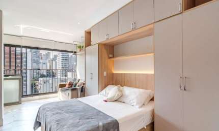 Apartamento com 1 quarto para alugar na Rua Osório Duque Estrada, --, Jardins, São Paulo, 30 m2 por R$ 4.000