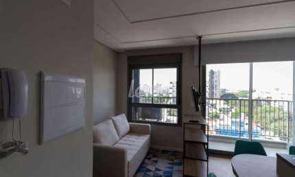 Apartamento com 1 quarto para alugar na Avenida Adolfo Pinheiro, --, Santo Amaro, São Paulo, 37 m2 por R$ 3.500