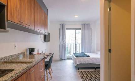 Apartamento com 1 quarto para alugar na Rua Coronel Artur de Paula Ferreira, --, Vila Nova Conceição, São Paulo, 24 m2 por R$ 3.600