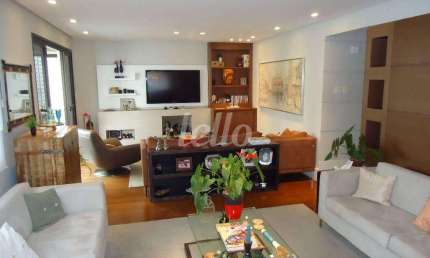 Apartamento com 4 quartos para alugar na Alameda dos Aicás, --, Indianópolis, São Paulo, 210 m2 por R$ 15.000
