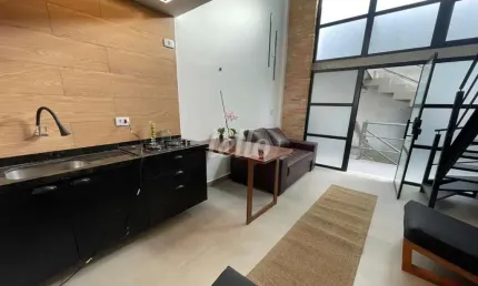 Apartamento com 1 quarto para alugar na rua das camélias, --, mirandópolis, são paulo, 45 m2 por r$ 2.600