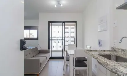 Apartamento com 1 quarto para alugar na Rua Correia de Lemos, --, Chácara Inglesa, São Paulo, 27 m2 por R$ 2.650