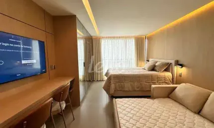 Apartamento com 1 quarto para alugar na Rua Jesuíno Arruda, --, Itaim Bibi, São Paulo, 30 m2 por R$ 6.000