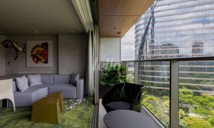 Apartamento com 1 quarto para alugar na Rua Funchal, --, Vila Olímpia, São Paulo, 53 m2 por R$ 25.000