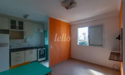 Apartamento com 1 quarto para alugar na Rua Teixeira de Melo, --, Tatuapé, São Paulo, 28 m2 por R$ 2.200