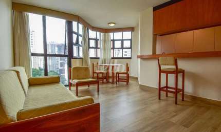Apartamento com 1 quarto para alugar na Rua Vieira de Morais, --, Campo Belo, São Paulo, 50 m2 por R$ 2.168