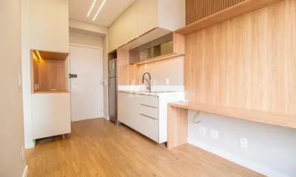 Apartamento com 1 quarto para alugar na Alameda das Boninas, --, Mirandópolis, São Paulo, 30 m2 por R$ 3.500