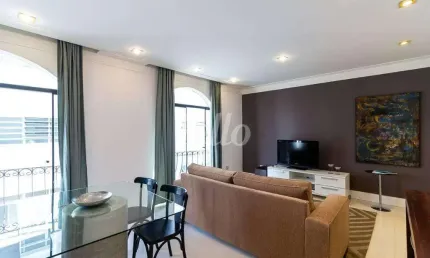 Apartamento com 1 quarto para alugar na Alameda Lorena, --, Jardim Paulista, São Paulo, 80 m2 por R$ 4.613