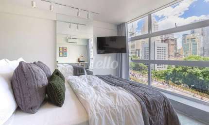 Apartamento com 1 quarto para alugar na Praça Pedro Lessa, --, Centro, São Paulo, 40 m2 por R$ 3.000
