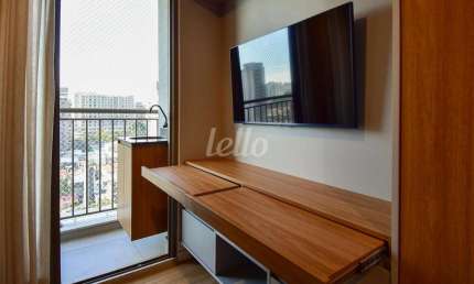 Apartamento com 1 quarto para alugar na Rua Antônio Comparato, --, Campo Belo, São Paulo, 31 m2 por R$ 3.800