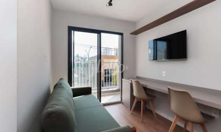 Apartamento com 1 quarto para alugar na Avenida Adolfo Pinheiro, --, Santo Amaro, São Paulo, 31 m2 por R$ 3.700
