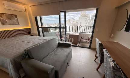 Apartamento com 1 quarto para alugar na Rua Doutor Tomás Alves, --, Vila Mariana, São Paulo, 27 m2 por R$ 3.900