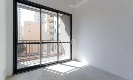 Apartamento com 1 quarto para alugar na rua bartira, --, perdizes, são paulo, 25 m2 por r$ 2.000