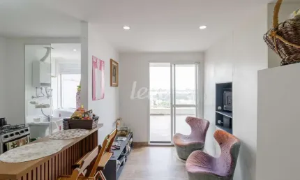 Apartamento com 1 quarto para alugar na Rua Henrique Sertório, --, Tatuapé, São Paulo, 62 m2 por R$ 2.500
