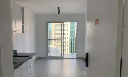 Apartamento com 1 quarto para alugar na rua josé dos santos júnior, --, campo belo, são paulo, 27 m2 por r$ 2.500
