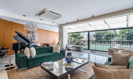 Apartamento com 4 quartos à venda na Avenida Cotovia, 308, Indianópolis, São Paulo, 350 m2 por R$ 8.500.000