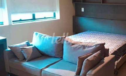 Flat com 1 quarto à venda na Avenida Ibirapuera, 2534, Indianópolis, São Paulo, 28 m2 por R$ 585.000