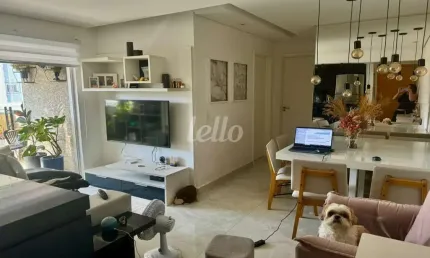 Apartamento com 2 quartos à venda na rua rio preto, 675, vila valparaíso, santo andré, 60 m2 por r$ 550.000