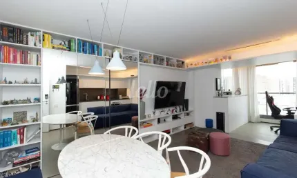 Apartamento com 2 quartos à venda na Avenida dos Imarés, 160, Indianópolis, São Paulo, 62 m2 por R$ 1.250.000