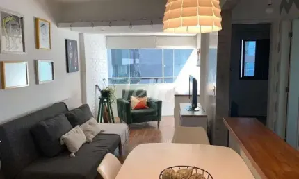 Apartamento com 2 quartos à venda na Avenida dos Imarés, 317, Indianópolis, São Paulo, 55 m2 por R$ 925.000
