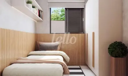 Apartamento com 2 quartos à venda na rua odilon braga, 241, vila scarpelli, santo andré, 45 m2 por r$ 395.000