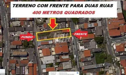 Terreno à venda na Rua Itália Severino, 87, Penha De França, São Paulo, 400 m2 por R$ 583.000