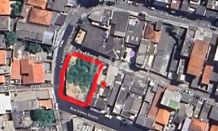Terreno à venda na rua irineo varoni, 276, jardim tremembé, são paulo, 445 m2 por r$ 470.000