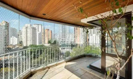 Apartamento com 3 quartos à venda na Rua Gaivota, 615, Indianópolis, São Paulo, 177 m2 por R$ 3.200.000