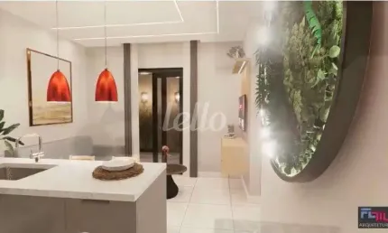 Apartamento com 2 quartos à venda na Rua Celina, 43, Vila Esperança, São Paulo, 39 m2 por R$ 290.000