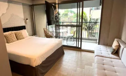 Apartamento com 1 quarto à venda na alameda iraé, 664, indianópolis, são paulo, 32 m2 por r$ 530.000