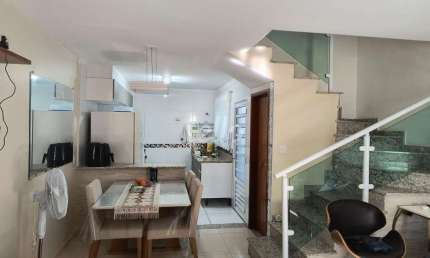 Casa em condomínio fechado com 2 quartos à venda na Rua Manajeru, 217, Vila Isolina Mazzei, São Paulo, 60 m2 por R$ 480.000