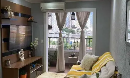 Apartamento com 2 quartos à venda na Rua Doutor Alarico Silveira, 103, Chácara Califórnia, São Paulo, 45 m2 por R$ 470.000