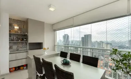 Apartamento com 3 quartos à venda na rua delmira ferreira, 119, vila firmiano pinto, são paulo, 127 m2 por r$ 1.597.000