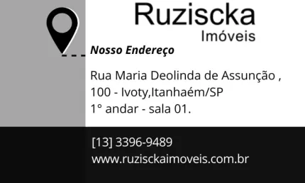 Terreno no bairro balneário gaivotas, em itanhaém * possui 286 m² de área total, lado serra.