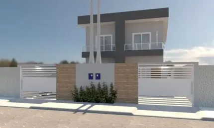 Ótima casa à venda no bairro suarão, em itanhaém ** lado praia; aceita financiamento bancário!