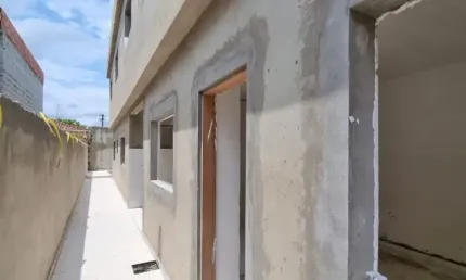 Casa Sobreposta á venda no bairro Jequitibá, em Itanhaém ** Aceita financiamento bancário!