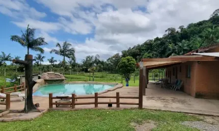 Belíssimo sítio à venda no bairro Jardim Aguapeú, em Itanhaém ** Possui 314.000 m² de área total.