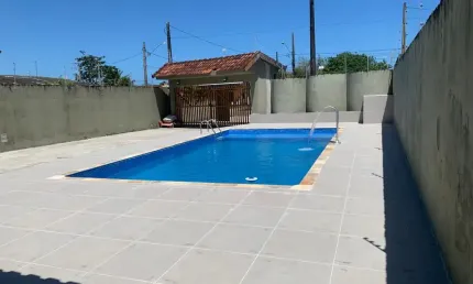 CASA COM PISCINA LADO PRAIA A 500M DO MAR - ITANHAÉM/ GAIVOTAS .