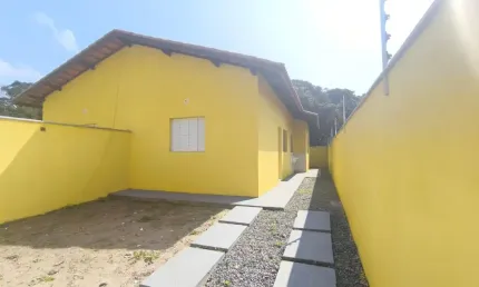 Casa nova com 02 dormitórios á venda em itanhaém/sp