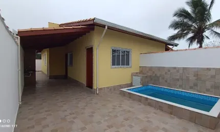 ASA NOVA COM PISCINA Á VENDA EM ITANHAÉM- LITORAL SUL DE SP.