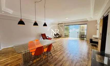 Apartamento para alugar com 3 quartos e vaga de garagem no marapé em santos