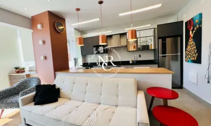 Studio para locação mobilado no Boqueirão em Santos-SP