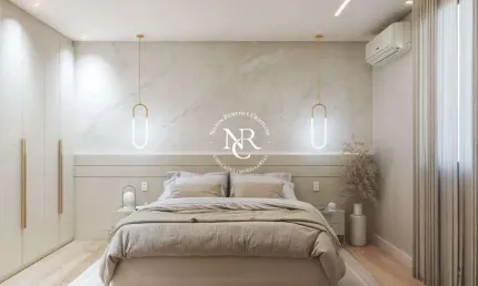 Apartamento á venda com 4 quartos, 270m², no boqueirão em santos-sp