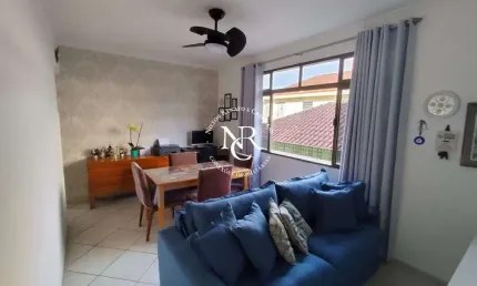 Apartamento com 2 quartos à venda, 70m² - campo grande - santos