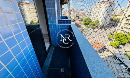Apartamento á venda com 2 quartos e 2 banheiros em santos-sp