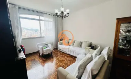 Apartamento à venda com 3 quartos, 3 banheiros, 2 vagas no gonzaga em santos