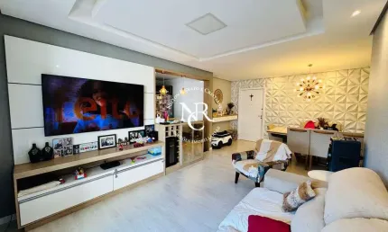 Apartamento em Santos á venda, 108m², 3 quartos e 2 vagas em prédio com lazer
