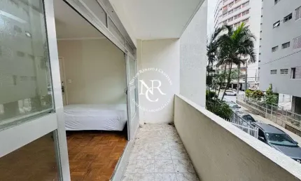 Apartamento com 2 quartos à venda, 83m² - josé menino - santos