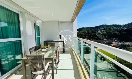 Apartamento a venda com 2 suítes e vaga demarcada no josé menino em santos-sp